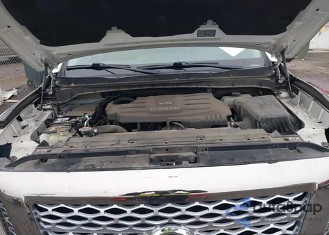 2017 Nissan Titan Platinum Reserve z USA, uszkodzony, nr VIN 1N6AA1E56HN534787